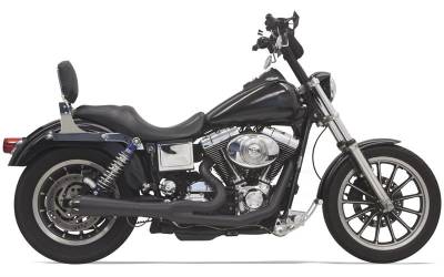 Bassani Xhaust - Bassani Xhaust Road Rage 2 into 1 Systems - EXHAUST 2-1S 91-05FXD BK