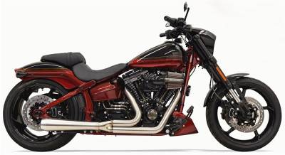 Bassani Xhaust - Bassani Xhaust - Road Rage III 2-into-1 Exhaust Systems - EXHAUST SS 2:1 07-17 FXS