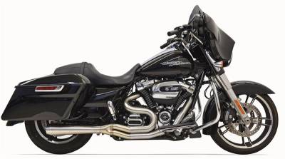 Bassani Xhaust - Bassani Xhaust - Road Rage III 2-into-1 Exhaust Systems - EXHAUST 2:1 SS SHRT FL17