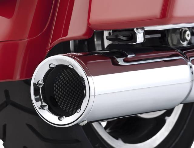 す*ー様 (VANCE&HINES） HI-OUTPUT 4.5インチ ダークク バンス