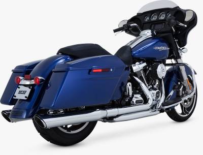 Vance & Hines - Vance & Hines - Twin Slash Round Slip-Ons