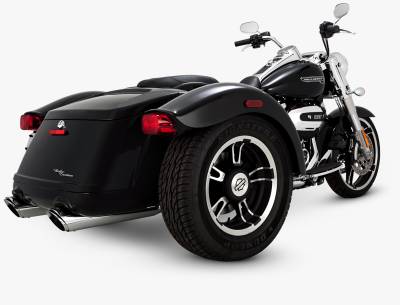 Vance & Hines - Vance & Hines - Twin Slash Round Slip-Ons