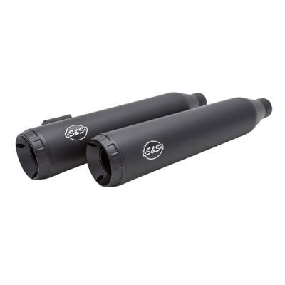 S&S 4\" Grand National Muffler ブラック S&S Cycle 4