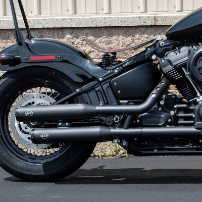 S&S 4\" Grand National Muffler ブラック S&S 4