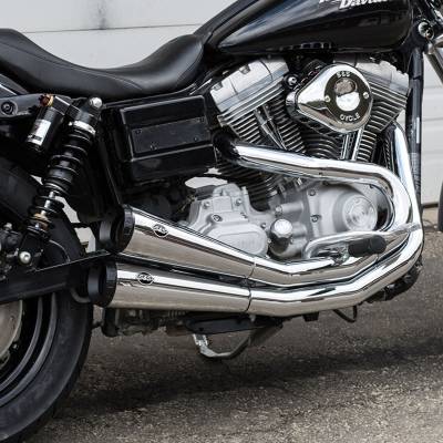 S&S Cycle - S&S Cycle Grand National 2-2 Chrome Exhaust System