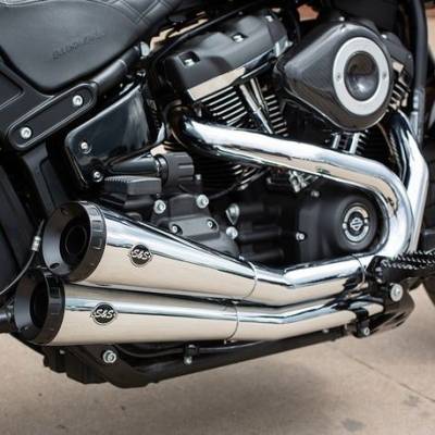 S&S Cycle - S&S Cycle Grand National 2-2 Chrome Exhaust System