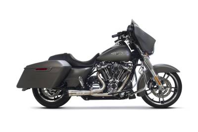 Two Brothers - Two Brothers Shorty 2 Into 1 Exhaust System FLH M8