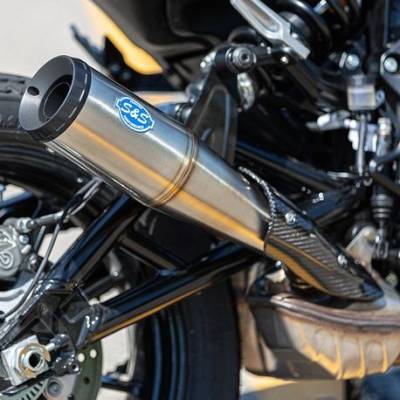 S&S Cycle - S&S Cycle Grand National Slip on Exhaust Indian FTR 1200