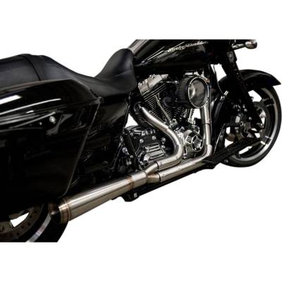 Trask Performance - Trask Assault 2-into-1 Exhaust Twin Cam Touring 09-16