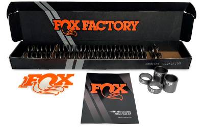 Fox Shocks - Fox Street Performance Fork Spring Kit - 2014-Later Touring Models Lowered