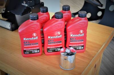 Fuel Moto - Kendall GT-1 Oil Change kit Milwaukee-8 engines 20W50