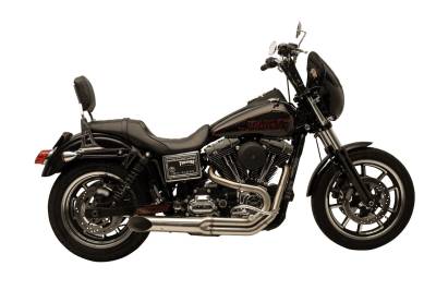 SuperTrapp - Kerker Bootlegger 2-into-1 exhaust Dyna 06-17