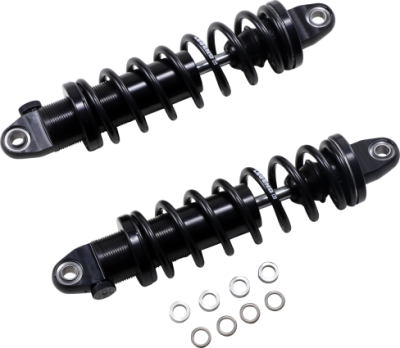 Legend Suspension - Legend REVO-A Shocks Harley Touring FL Models 12" Heavy Duty Springs