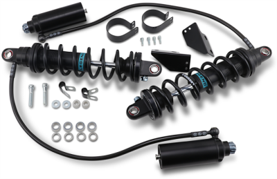 Legend Suspension - Legend REVO-ARC Shocks Harley Touring FL Models 13" Heavy Duty Springs