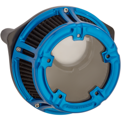 Arlen Ness - Arlen Ness Method Clear Air Cleaner Blue Milwaukee-8