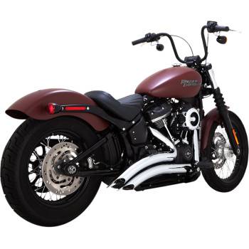 Vance & Hines - Vance Hines Big Radius 2-2 Chrome Milwaukee-8 Softail narrow tire