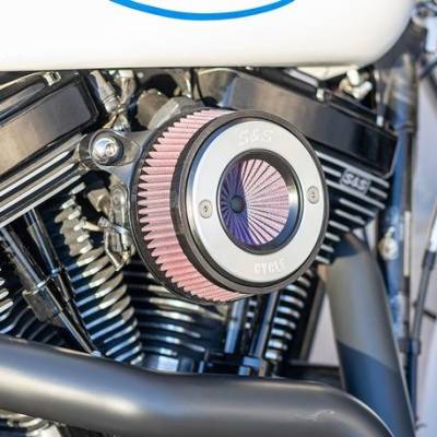 S&S Cycle - S&S Stealth Air Stinger air cleaner - H-D® Twin Cam - Cable Operated