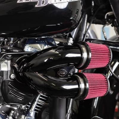 S&S Cycle - S&S Tuned Induction Air Cleaner Black - H-D® M8 Models