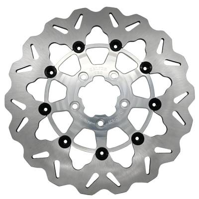 Galfer - Galfer Brake Rotor - Front 11.8" Standard Floating Wave - Machined Carrier