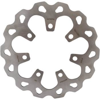 Galfer - Galfer Brake Rotor - Front 11.8" Standard Solid Mount Wave - Chisel/Slicer Wheel