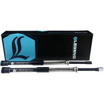 Legend Suspension - Legend AXEO21 Fork Cartridge Kit - 21" KNOCKOUT WHEEL 18-later CVO Touring Models