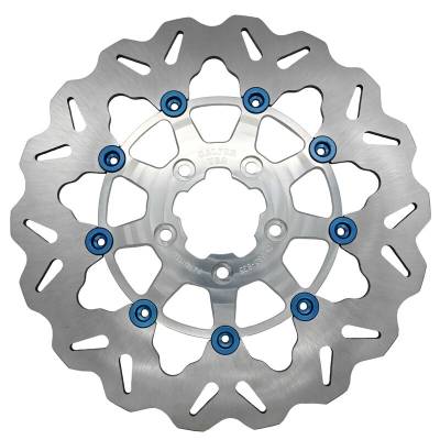 Galfer - Galfer Brake Rotor - Front 11.5" Standard Floating Wave - Machined Carrier