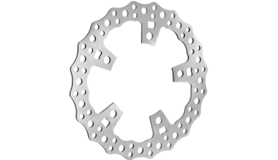 Arlen Ness - Arlen Ness Jagged Brake Rotor - Front 11.8" Standard Lug mount