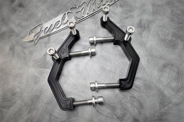 Fuel Moto - Billet 108mm Radial Caliper Mount 2000-Later Harley Davidson