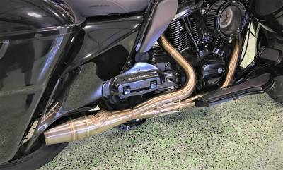 Sawicki Speed Shop - Sawicki Shorty 2-into-1 Exhaust M8 Touring FLH