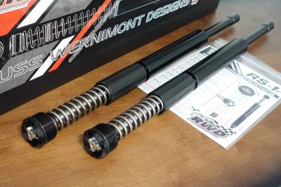 Russ Wernimont Designs - RWD RS-1F Fork Cartridge Kit - 2014-2016 Harley Touring