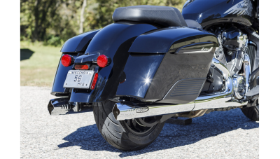 S&S Cycle - S&S Fishtail Slip on Mufflers Indian Challenger Chieftain Roadmaster