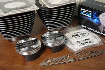 Fuel Moto - Fuel Moto M8 132" Outlaw Piston & Cylinder Big Bore Kit 114 117 Engines