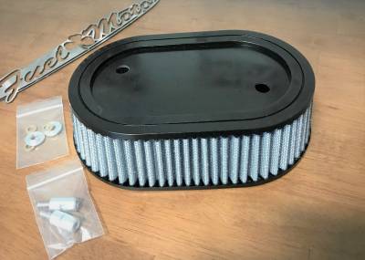 Fuel Moto - Fuel Moto BMF Hi Flow Air filter kit for M8 Ventilator