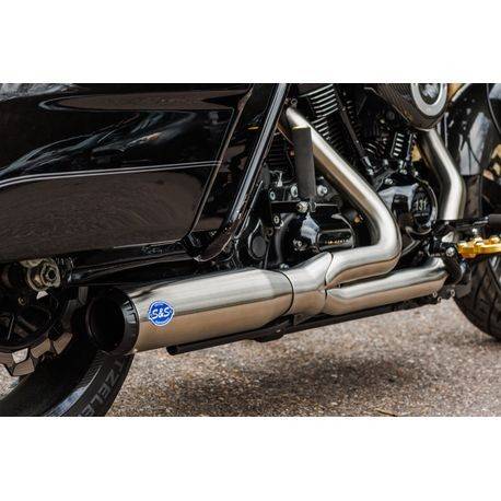 S&S Cycle Qualifier 2 Into 1 Stainless Exhaust M8 Touring