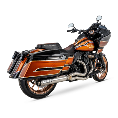Vance & Hines Supersport 2 into 1 Exhaust - Brushed - M8 Touring