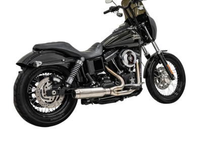 Bassani Xhaust - Bassani Xhaust Ripper Super Bike 2 Into 1 Exhaust - Stainless - Dyna