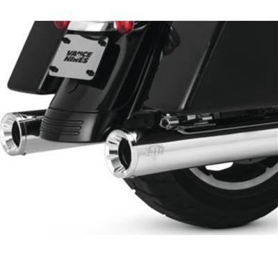 Vance & Hines Eliminator 400 Slip-On Chrome Muffler for Harley