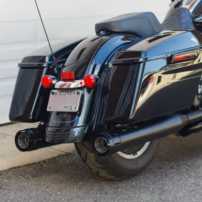 Firebrand - SPECIAL PURCHASE Firebrand Loose Cannon Slip-On Muffler - Black - Twin Cam