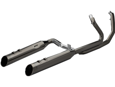 Khrome Werks - Khrome Werks 2 Into 2 Dominator Stepped Duals - Eclipse with Edge Tip - M8 Touring