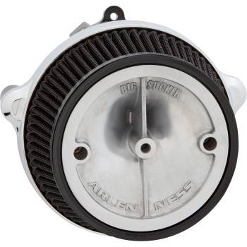 Arlen Ness - Arlen Ness Big Sucker Stage 1 Air Cleaner Kit without Cover - Chrome - M8 Gen2 Touring & Softail