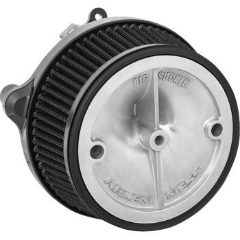 Arlen Ness - Arlen Ness Big Sucker Stage 1 Air Cleaner Kit without Cover - Black - M8 Gen2 Touring & Softail