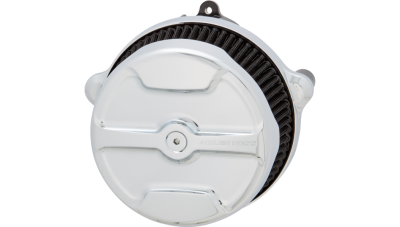 Arlen Ness - Arlen Ness Big Sucker Stage 1 Air Cleaner Kit with Cover - Knuckle Chrome - M8 Gen2 Touring & Softail