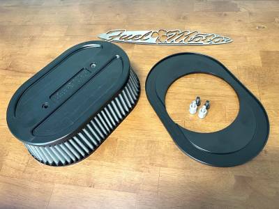 Fuel Moto - Fuel Moto BMF Oval Modular Filter Upgrade Kit for AC/DC & S&S Stealth Air Cleaners