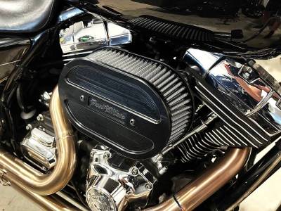 Fuel Moto - Fuel Moto BMF Oval Air Cleaner - Cable Operated Models