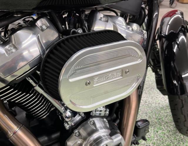 Blue Air Filter Cleaner Element For Harley Sportster, Touring & CVO – Replacement