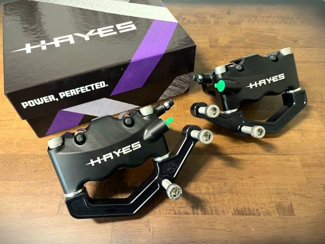 Hayes Performance Systems - Hayes Alpha Billet Radial Brake Caliper Kit Harley Touring & M8 Softail