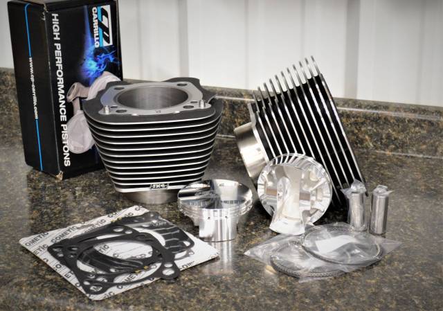 Fuel Moto - Fuel Moto 128" Big Bore Piston & Cylinder Kit Gen 2 M8 117 Engines