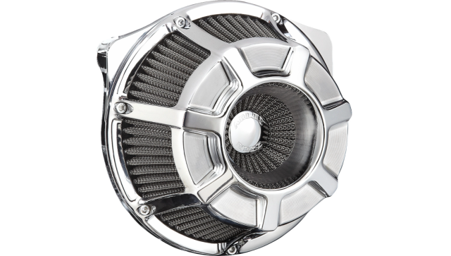 Arlen Ness - Arlen Ness Inverted Air Cleaner - Beveled Chrome - Gen 2 Milwaukee-8