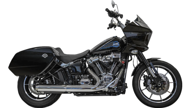 Bassani Xhaust - Bassani Chrome Slip On Exhaust 2025 Softail