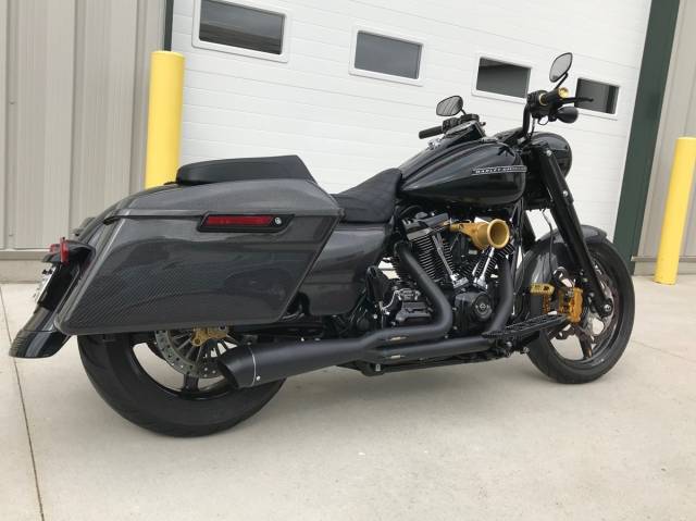 Jackpot - Jackpot Riot 2 Into 1 Exhaust Black Cerakote M8 FLH